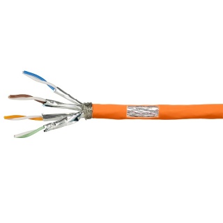 Rola cablu de retea RJ45 Cat.7 SFTP 100m Orange, Logilink CPV0060