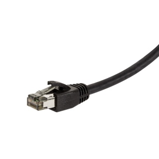 Cablu de retea RJ45 SFTP Cat.8.1 LSOH 15m Negru, Logilink CQ8103S