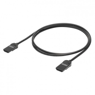 Cablu HDMI cu Ethernet Slim 4K60Hz HDR T-T 0.75m Negru, HI-HDSL-0075