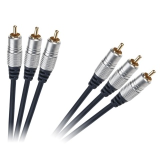 Cablu 3 x RCA la 3 x RCA T-T 1.5m, KPO3843-1.5
