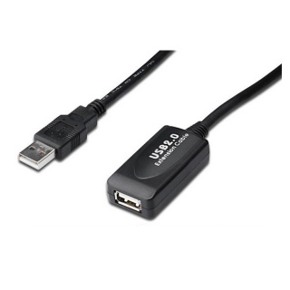 Cablu prelungitor activ USB 2.0 T-M 5m, KU2REP5
