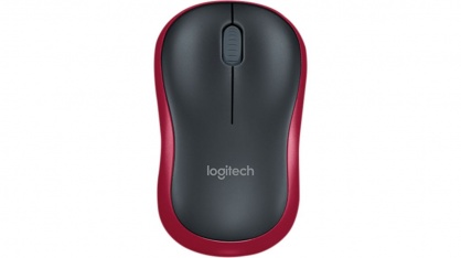 Mouse Logitech M185 Wireless Mouse, Red