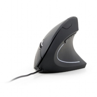 Mouse ergonomic optic USB Negru, Gembird MUS-ERGO-01