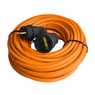 Cablu prelungitor Schuko T-M 30m Orange, PS15-1X30
