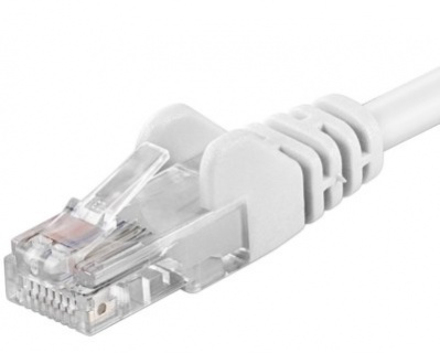 Cablu de retea UTP cat.6 10m Alb, sp6utp100w
