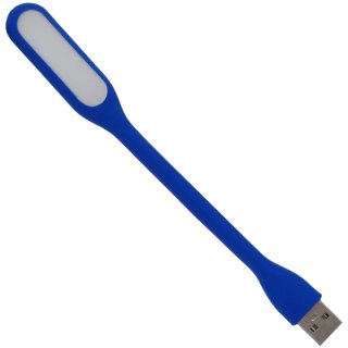 Lampa LED flexibila/ USB pentru notebook, Spacer SPL-LED-BL