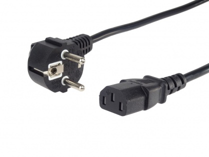 Cablu de alimentare PC C13 2m negru, KPSP2