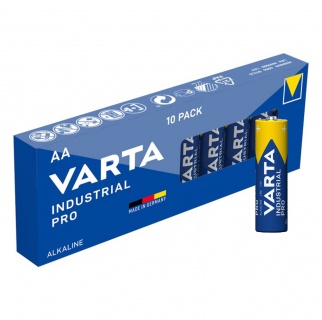 Set 10 buc baterie alcalina VARTA INDUSTRIAL AA/LR6