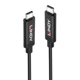 Cablu activ USB 3.1 Gen2 8K60Hz/4K120Hz 60W T-T 3m Negru, Lindy L43348