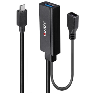 Cablu prelungitor activ USB 3.2 Gen1-C la USB-A T-M 3m, Lindy L43352
