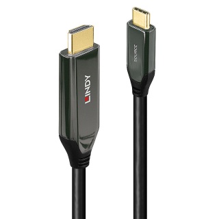 Cablu USB Type C la HDMI 8K60Hz/4K120Hz T-T 1m, Lindy L43367