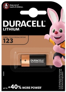 Baterie CR123 Lithium, Duracell