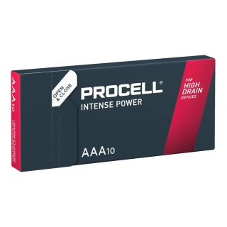 Set 10 buc baterie alcalina AAA/LR3, Procell Intense Power