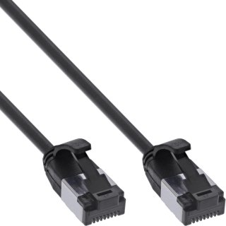 Cablu de retea RJ45 FTP Cat8.1 LSOH 3m Negru, InLine IL75303S