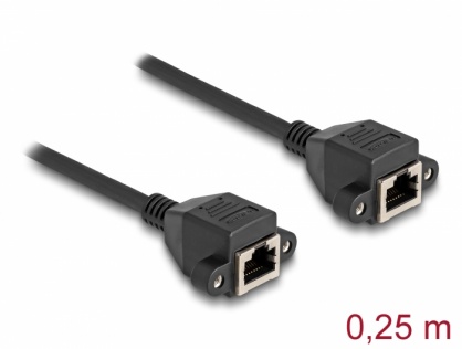Cablu SFTP RJ50 M-M 0.25m, Delock 80197