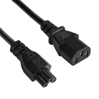 Cablu alimentare IEC C13 la C5 1.5m, AK-NB-03A