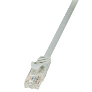 Cablu de retea RJ45 cat.5e UTP 1m Gri, Logilink CP1032U