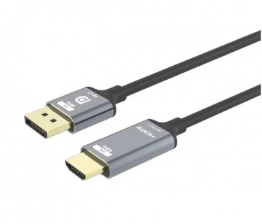 Cablu Displayport la HDMI 8K60Hz/4K144Hz T-T 2m, kportadk05-02