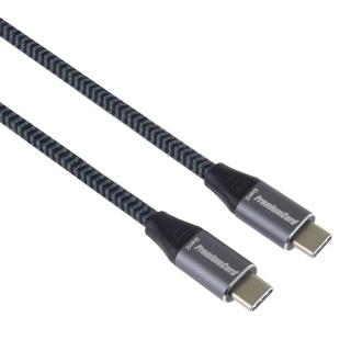 Cablu USB 3.2 Gen2-C la USB type C 3A/60W T-T brodat 2m, ku31cr2