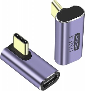 Adaptor USB 4 type C T-M unghi 90 grade, kur31-41