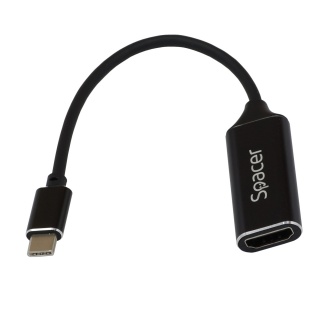 Adaptor USB 3.2 type C la HDMI 4K30Hz T-M 0.15m, Spacer SP-CM-HDMIF-01