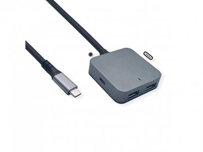 HUB USB 3.2 type C la 2 x USB-A + 2 x USB type C 3m, Value 12.99.1126