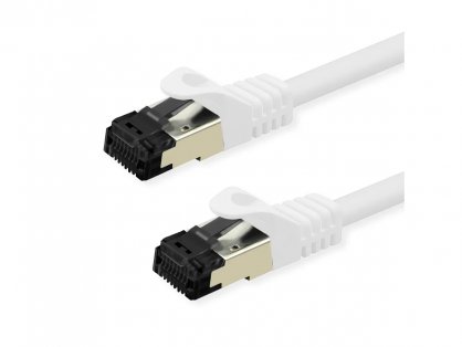 Cablu de retea RJ45 S/FTP Cat.8 (Class I) LSOH 1m Alb, Value 21.99.1871