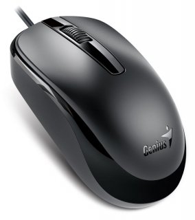 Mouse optic USB type C 1.5m Negru, Genius DX-120