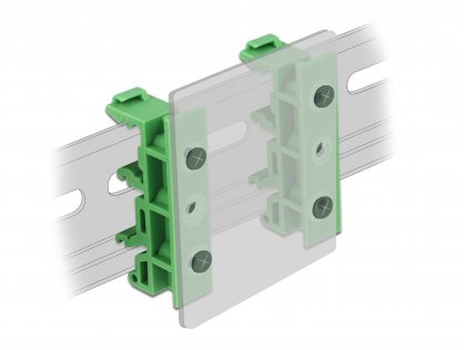Set 4 buc clama sina DIN pentru PCB, Delock 65961