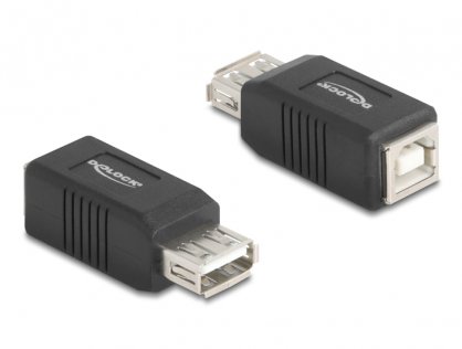 Adaptor USB-B 2.0 la USB-A M-M, Delock 67203