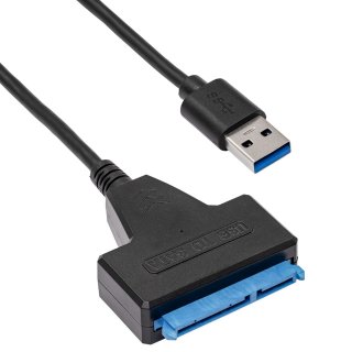 Adaptor USB 3.0-A la SATA 22 pini HDD 2.5", Akyga AK-CA-86