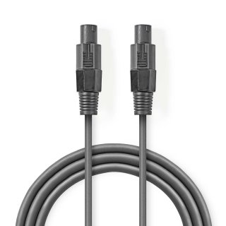 Cablu audio difuzor 2 pini 5m Gri, Nedis COTH16000GY50