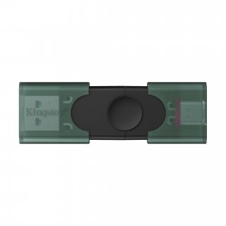 Memorie USB 3.2-C + USB-A 128GB DataTraveler DuoG2, Kingston DTDEG2/128GB