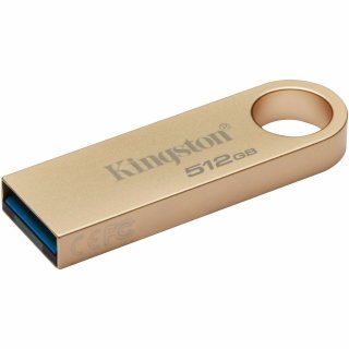 Stick USB 3.2 DataTraveler SE9 G3 512Gb Metalic Auriu, Kingston DTSE9G3/512GB