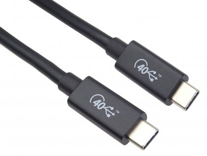 Cablu Thunderbolt 3/USB 4 8K@60Hz T-T 0.5m, ku4cx05bk