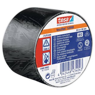 Banda izolatoare 50mm x 25m Negru, T-53988-04