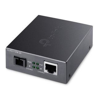 Media convertor 10/100Mbps WDM cu 1 x PoE, TP-LINK FC111PB-20