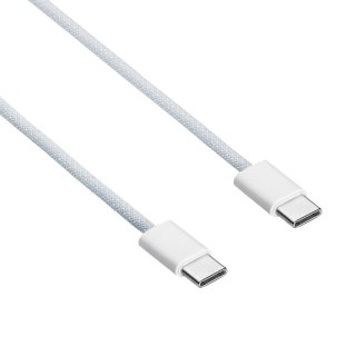 Cablu USB 2.0 type C T-T 60W 0.5m Alb brodat, Akyga AK-USB-50