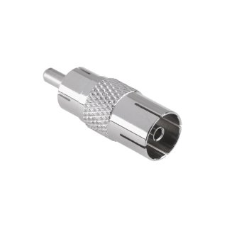 Adaptor RCA la mufa coaxial TV T-M, ZLA0470