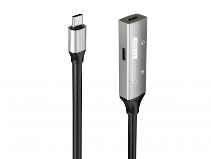 Cablu prelungitor USB 3.2 type C activ cu alimentare T-M 15m, ku31rep15al