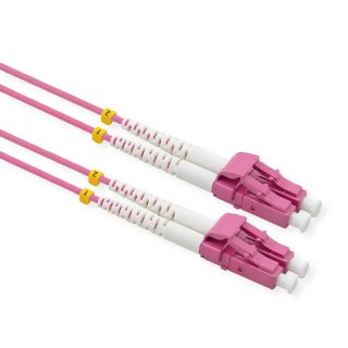 Cablu fibra optica LC - LC OM4 conector Low Loss 5m Violet, Value 21.99.8834