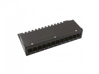 Carcasa pentru keystone 12 porturi Negru, Value 26.99.0332