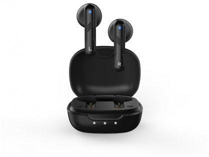 Casti intraauriculare TWS Bluetooth 5.3 Negru, Genius HS-M905BT