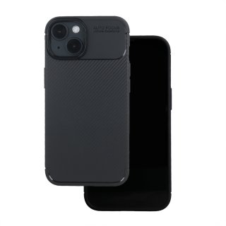 Husa pentru iPhone 17 Pro/iPhone 18 Pro TPU Carbon Black, TFO