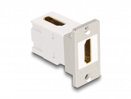 Modul HDMI M-M 8K60Hz montare panou unghi 90 grade Metalic, Delock 67167