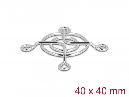 Grila ventilator 40 x 40 mm, Delock 67304