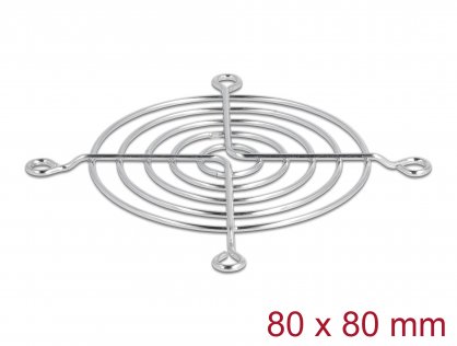 Grila ventilator 80 x 80 mm, Delock 67306