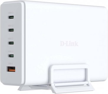Incarcator priza 4 x USB-C/1 x USB-A 240W Alb, D-LINK DCF-241