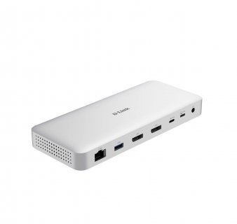 Docking station USB type C la 2 x Displayport/3 x USB-A/3 x USB-C/LAN 2.5, D-LINK DUF-901