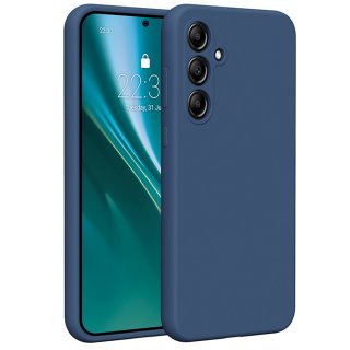 Husa pentru Samsung Galaxy A35 5G Silicon Dark Blue, Etteri Silicone